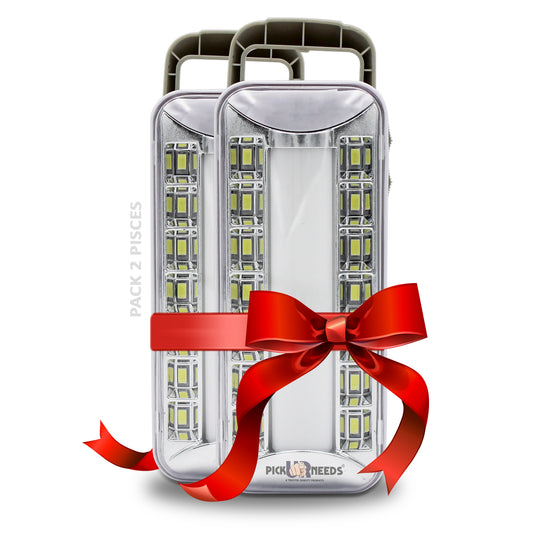 Pick Ur Needs Rechargeable 2 Tube+14 SMD Small LED Light With 6 hrs Lantern Emergency Light