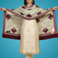 Pick Ur Needs Woolen Shawl for Women | Warm Winter Wool Fabric Shawls with Traditional Prints | Soft & Elegant Ethnic Stole