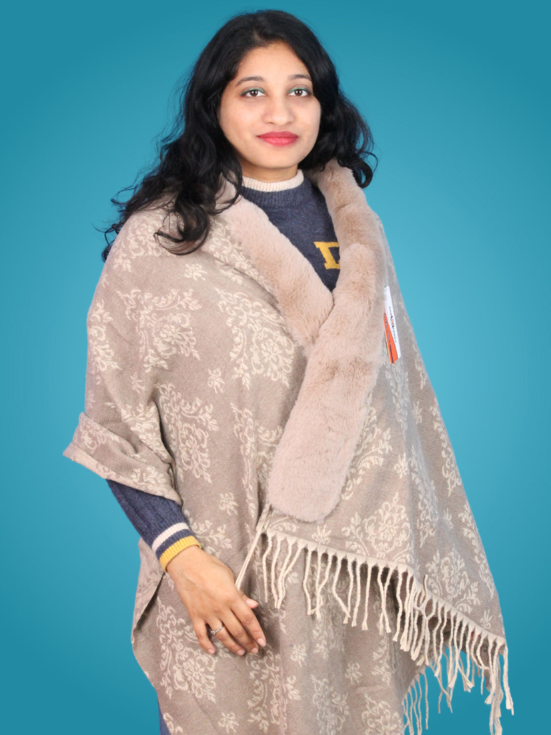 Pick Ur Needs Pashmina Self Design Women Shawl