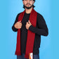 Pick Ur Needs Mens Winter Muffler Scarf for Boys & Men Soft Warm Neck Wrap Stole Lightweight Shawl