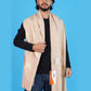 Pick Ur Needs Winter Shawl, Scarf, Stole & Muffler with Elegant Feather Print Soft Lightweight Winter Wrap for Men Stylish Scarf Stole for Kurta, Shirt For Boys
