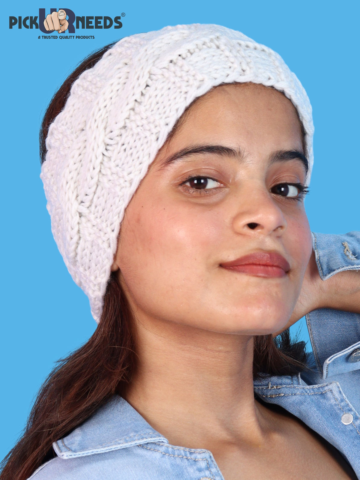 Pick Ur Needs Women & Girls Winter Earmuff Headband Kanpatti Soft Warm Ear Cover