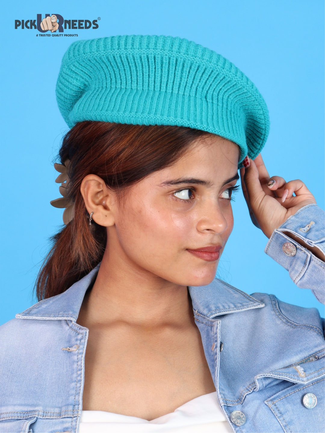 Pick Ur Needs Knitted Beret for Women – Stylish, Warm & Lightweight Winter Hat