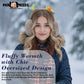 Pick Ur Needs Stylish Stone Design Foldable / Adjustable Ear Muff High Quality Furr Ear Warmer Ear Muff