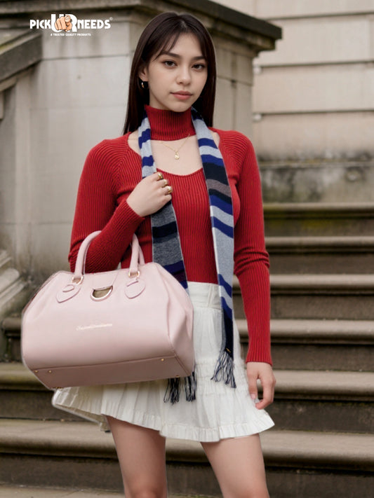 Pick Ur Needs Pure Cashmere Womens Winter Stylish Muffler Warm, Soft and Trendy Scarves for Cold W