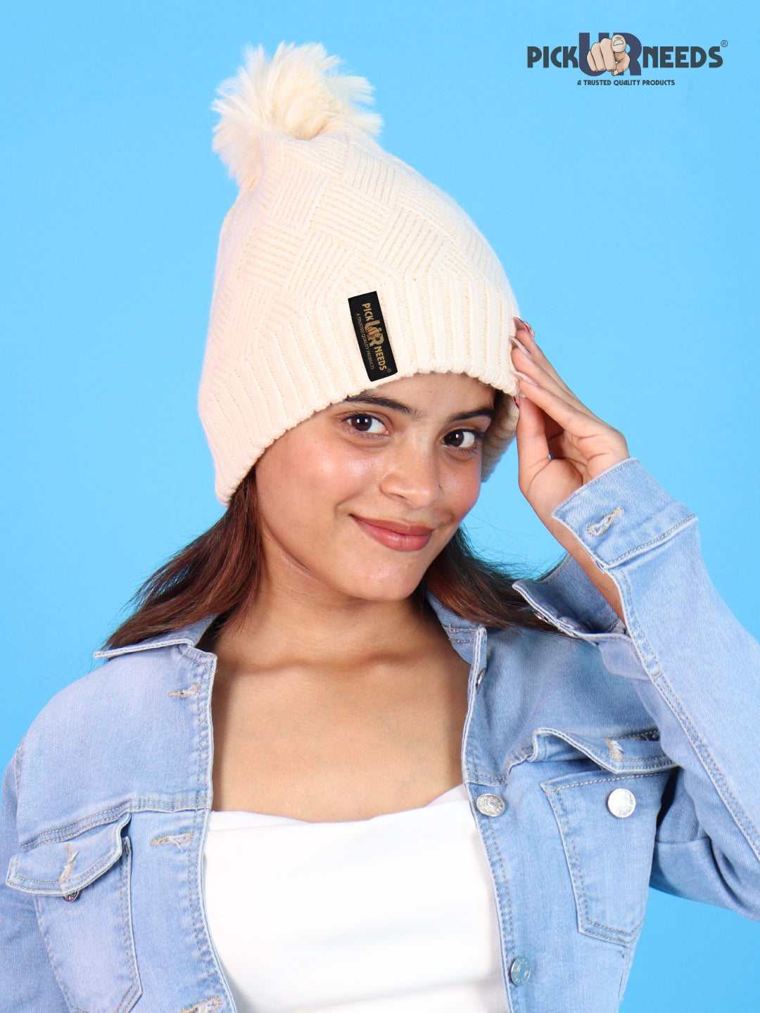 Pick Ur Needs Woolen Winter Cap – Warm & Stylish Winter Wear for Women
