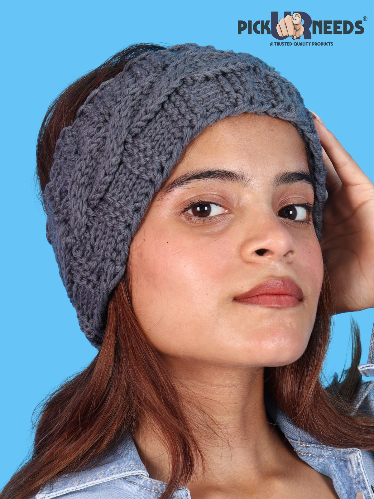 Pick Ur Needs Women & Girls Winter Earmuff Headband Kanpatti Soft Warm Ear Cover