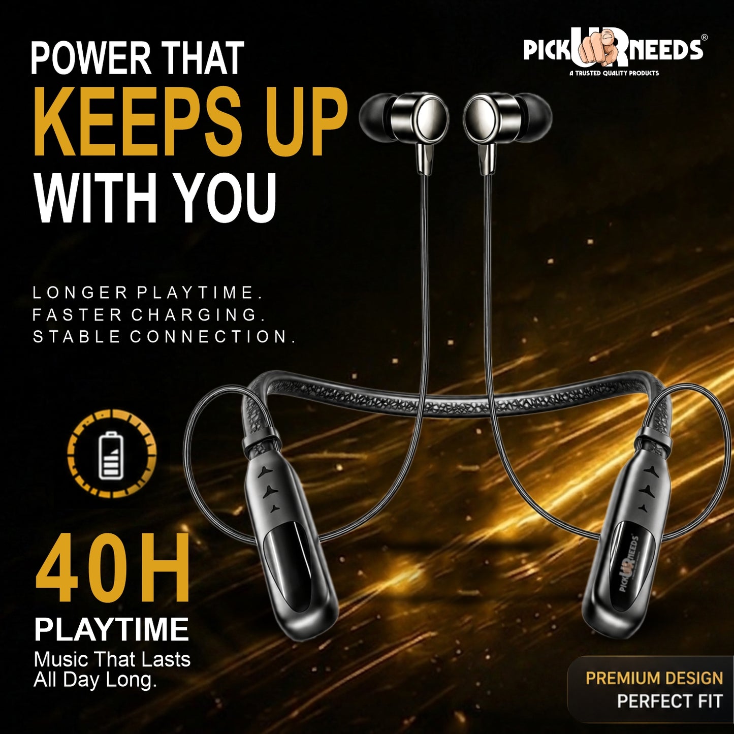 Best Wireless Neckband Headphones for Music & Calling – Lightweight Design