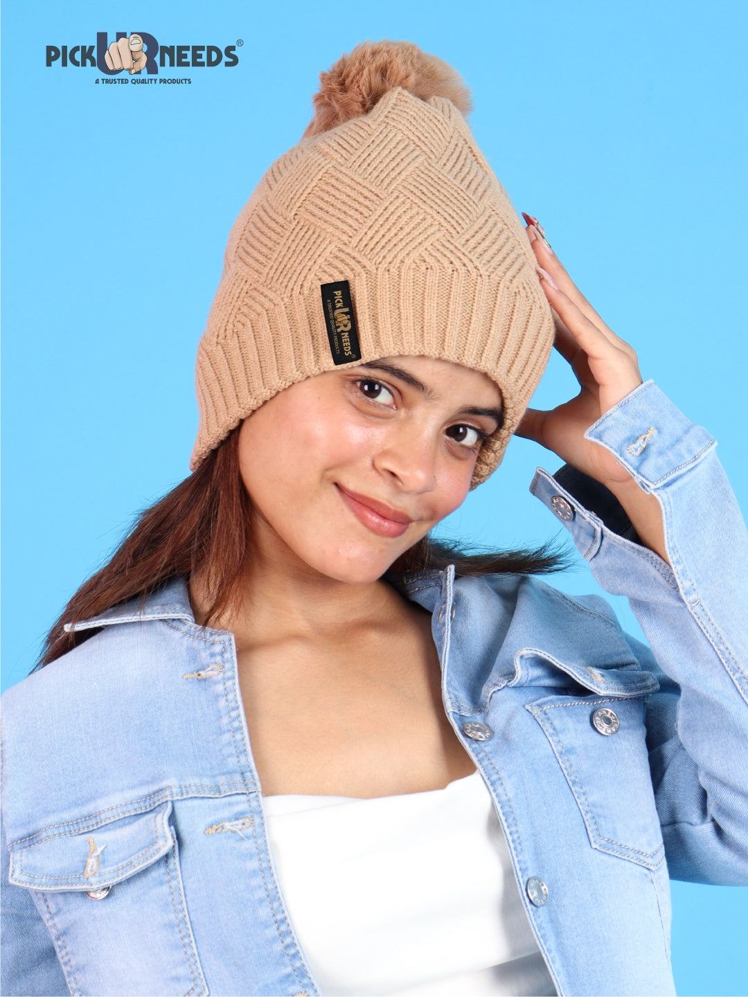 Pick Ur Needs Woolen Winter Cap – Warm & Stylish Winter Wear for Women