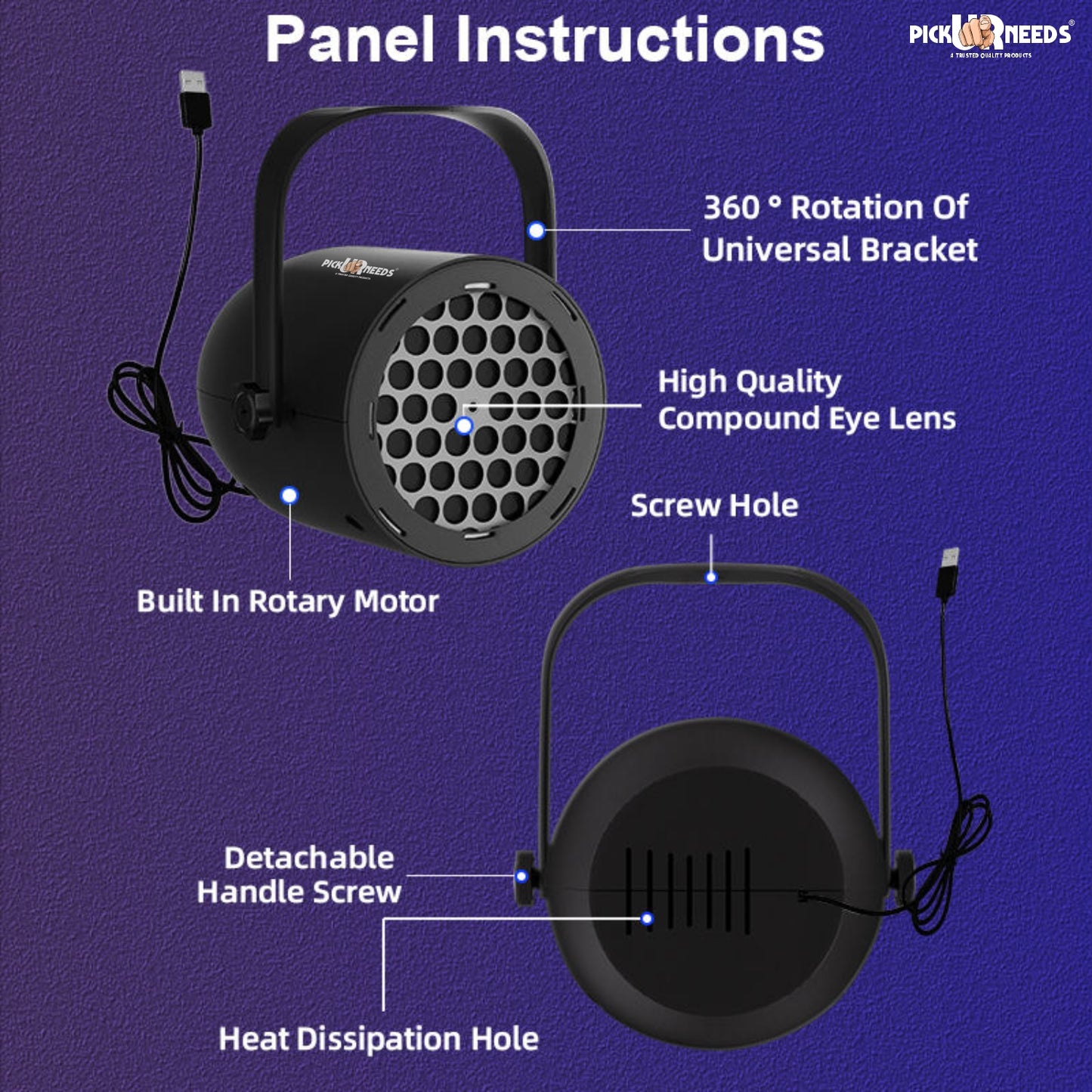 An ideal gift for your kids that helps them fall asleep sweetly. Easy touch control, just a bit touch with your finger, it brings you the suave light. Suitable for dorm, office, bedroom, living room, kids room, etc