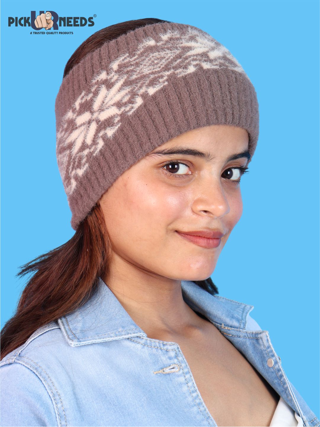 Pick Ur Needs Winter Headband for Women & Men Stretchable Ear Warmer Kanpatti Hair Band Cozy Head Cover for Walking, Running & Travel