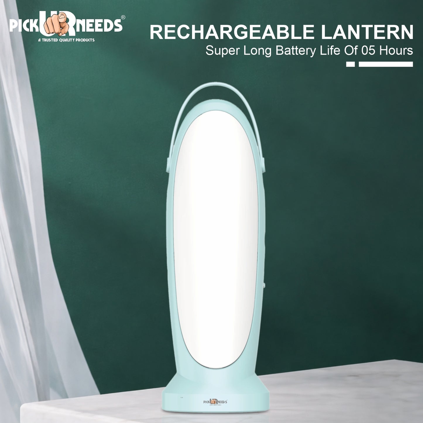 Pick Ur Needs Pick Ur Needs Rechargeable Long Range Emergency Lamp Light 1800 mAh 50w 5 hrs Torch Emergency LightLong Range Emergency Lamp Light 1800 mAh 50w 5 hrs Torch Emergency Light