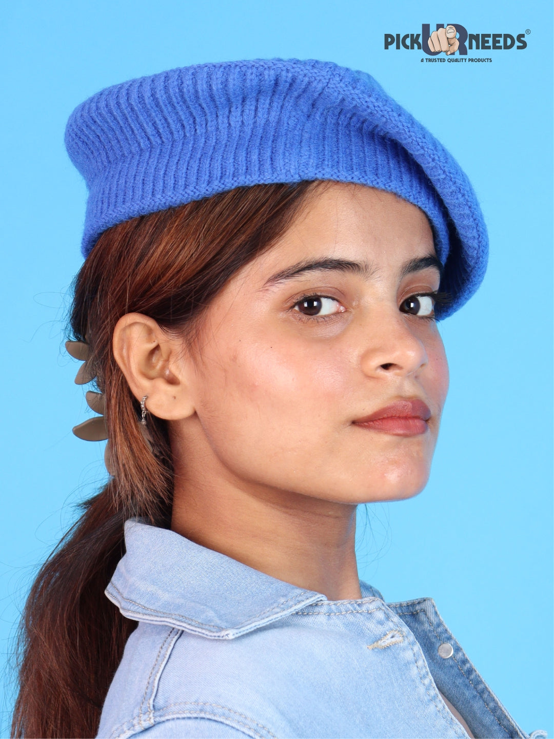 Pick Ur Needs Knitted Beret for Women – Stylish, Warm & Lightweight Winter Hat