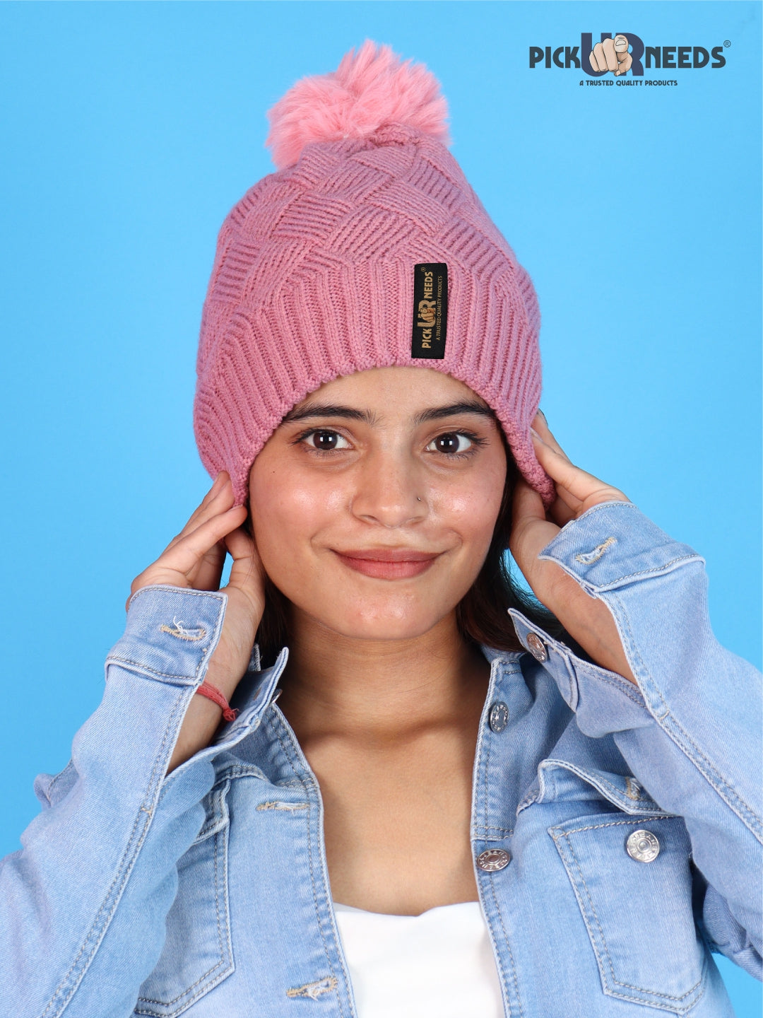 Pick Ur Needs Woolen Winter Cap – Warm & Stylish Winter Wear for Women