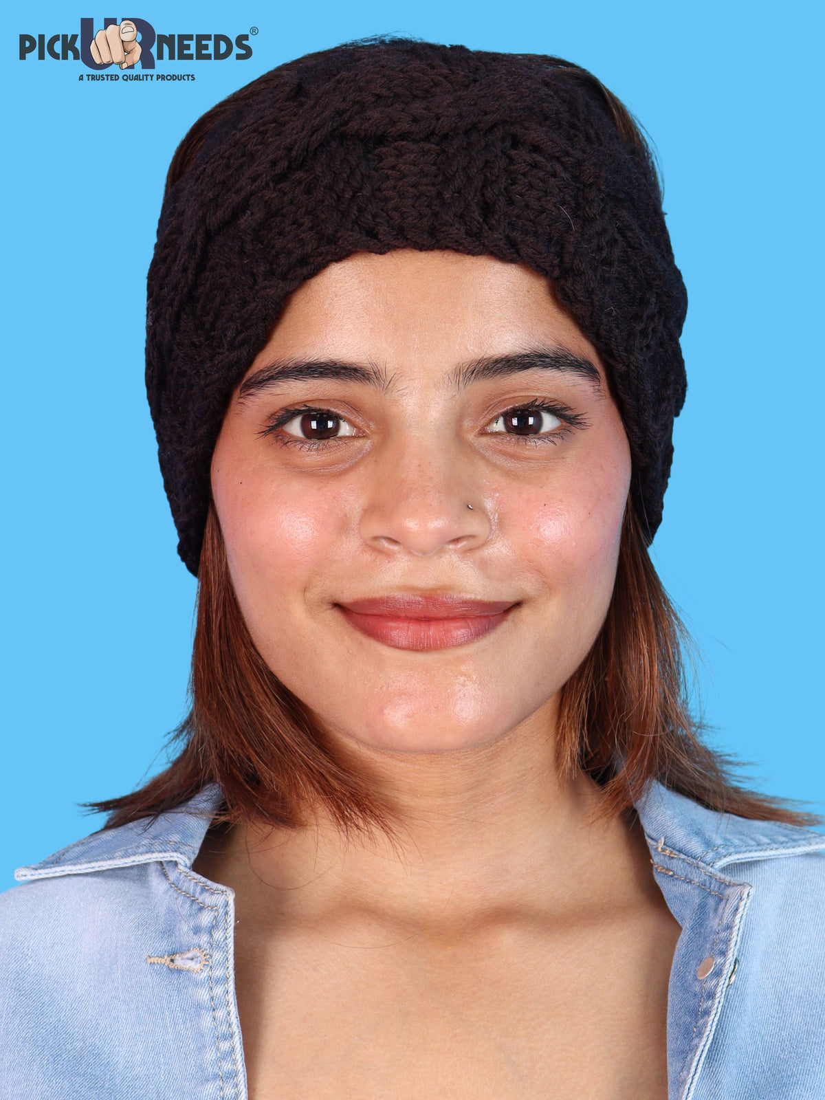 Pick Ur Needs Women & Girls Winter Earmuff Headband Kanpatti Soft Warm Ear Cover