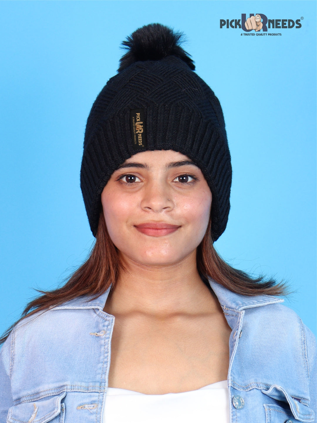 Pick Ur Needs Woolen Winter Cap – Warm & Stylish Winter Wear for Women