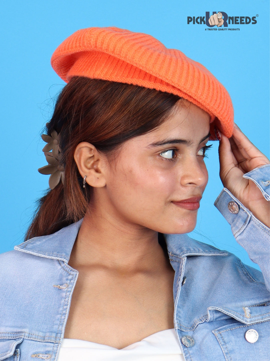 Pick Ur Needs Knitted Beret for Women – Stylish, Warm & Lightweight Winter Hat
