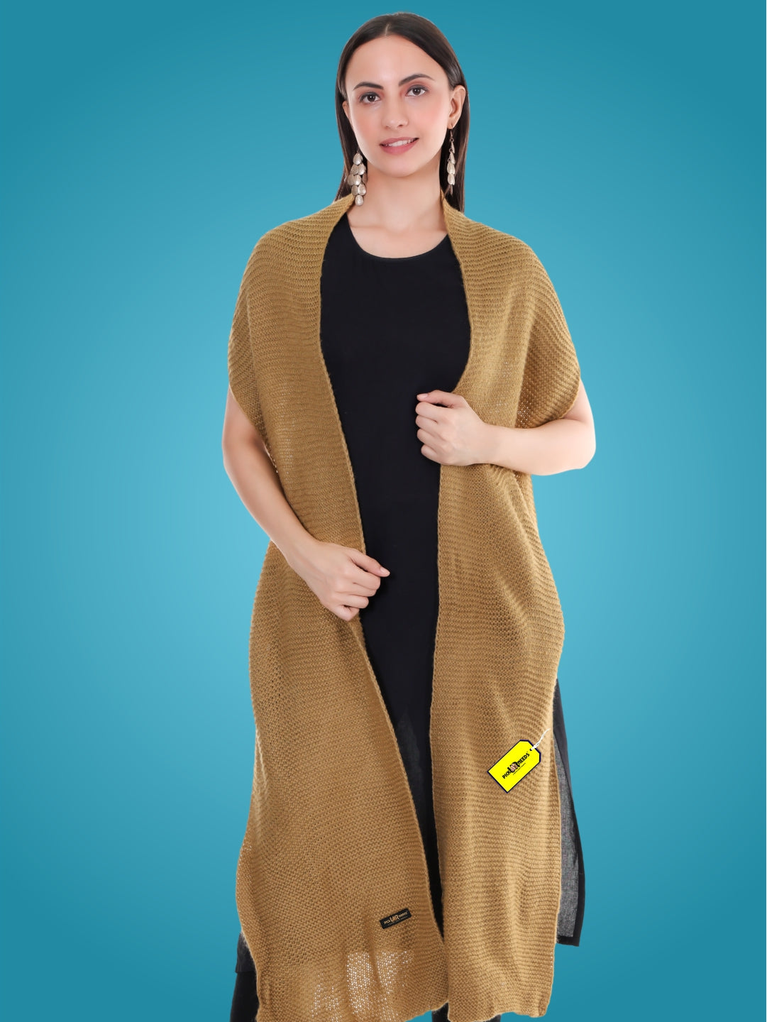 Pick Ur Needs Soft & Elegant Women’s Winter Scarf Wool Blend Knitted Muffler For Cold Weather Wrap