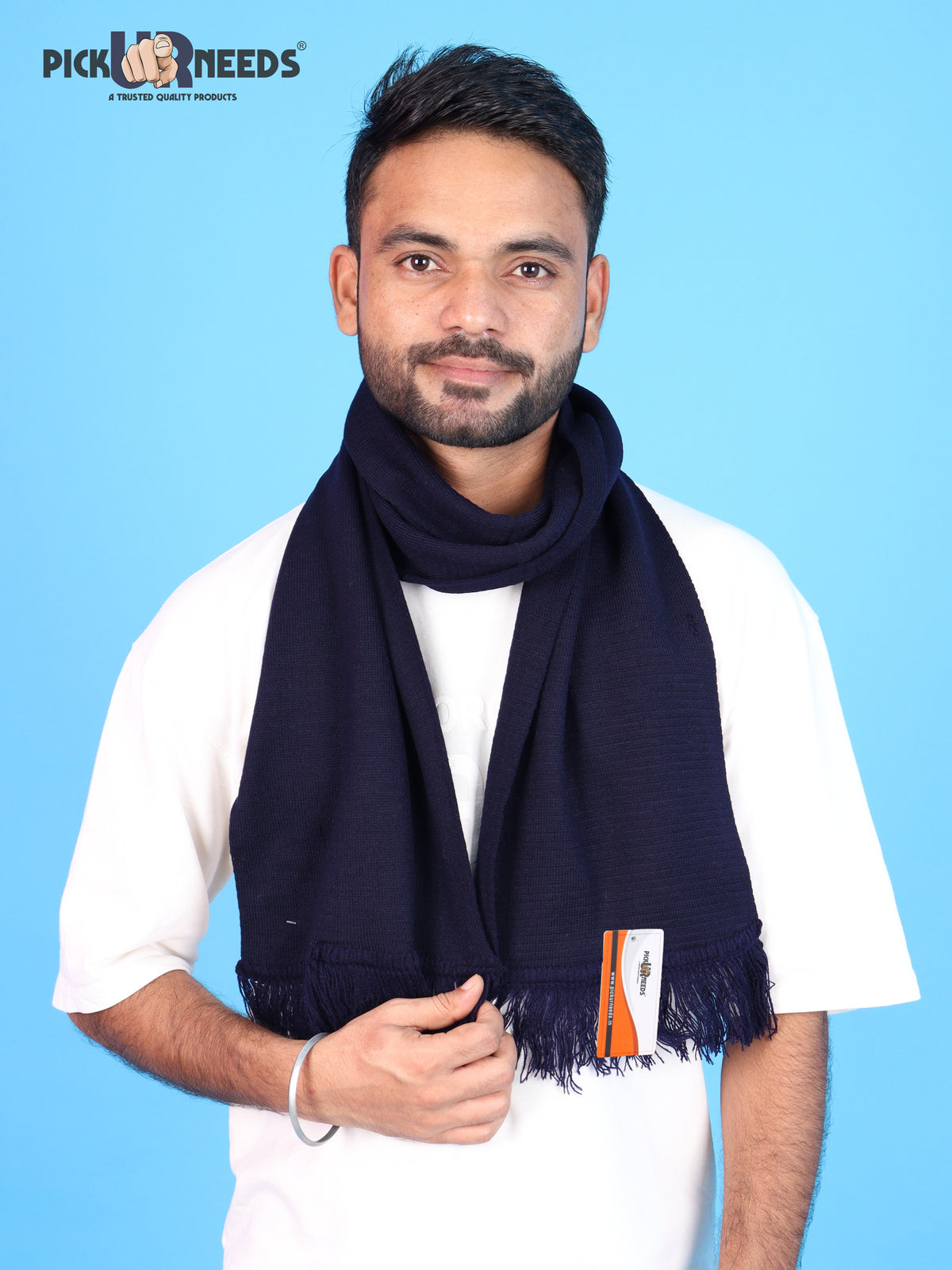 Pick Ur Needs Mens Winter Muffler Scarf for Boys & Men Soft Warm Neck Wrap Stole Lightweight Shawl