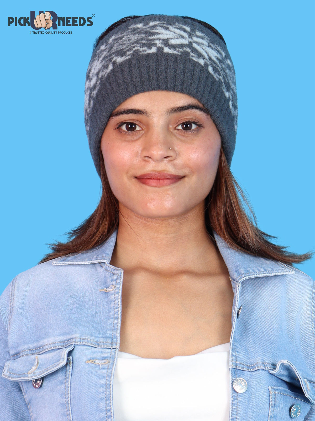 Pick Ur Needs Winter Headband for Women & Men Stretchable Ear Warmer Kanpatti Hair Band Cozy Head Cover for Walking, Running & Travel