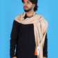 Pick Ur Needs Winter Shawl, Scarf, Stole & Muffler with Elegant Feather Print Soft Lightweight Winter Wrap for Men Stylish Scarf Stole for Kurta, Shirt For Boys