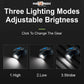 Pick Ur Needs Rechargeable Long Range Dimmable Zoom LED Headlamp 75W 800mAH 3 Light Modes 5 hrs Flood Lamp Emergency Light