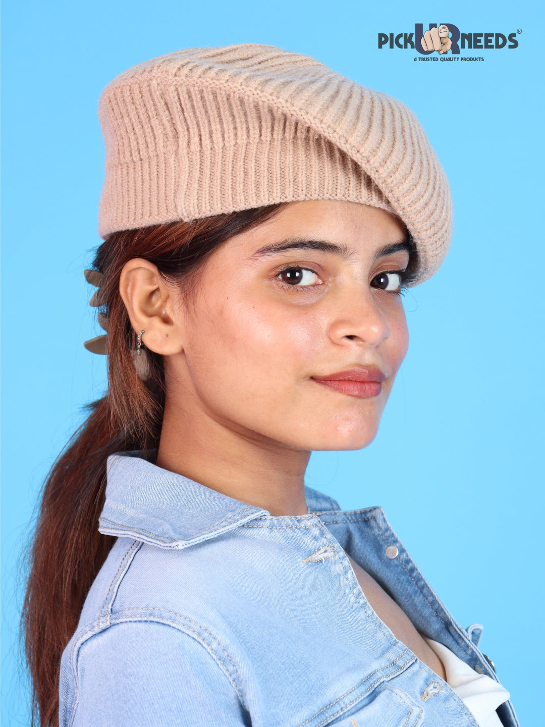 Pick Ur Needs Knitted Beret for Women – Stylish, Warm & Lightweight Winter Hat