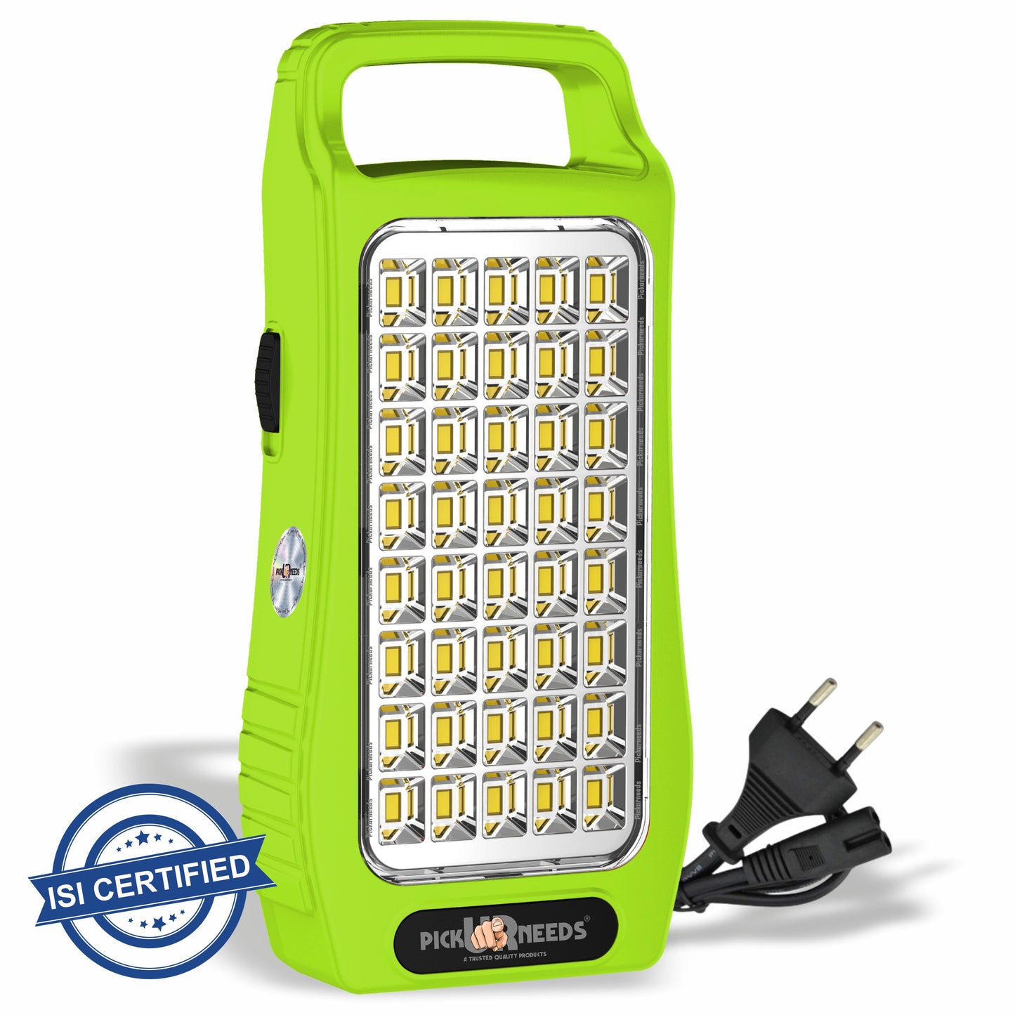 Pick Ur Needs 50W Rechargeable Emergency Light With 40 SMD Big LED 4500mAh Long Battery Backup 8 hrs Lantern Emergency Light