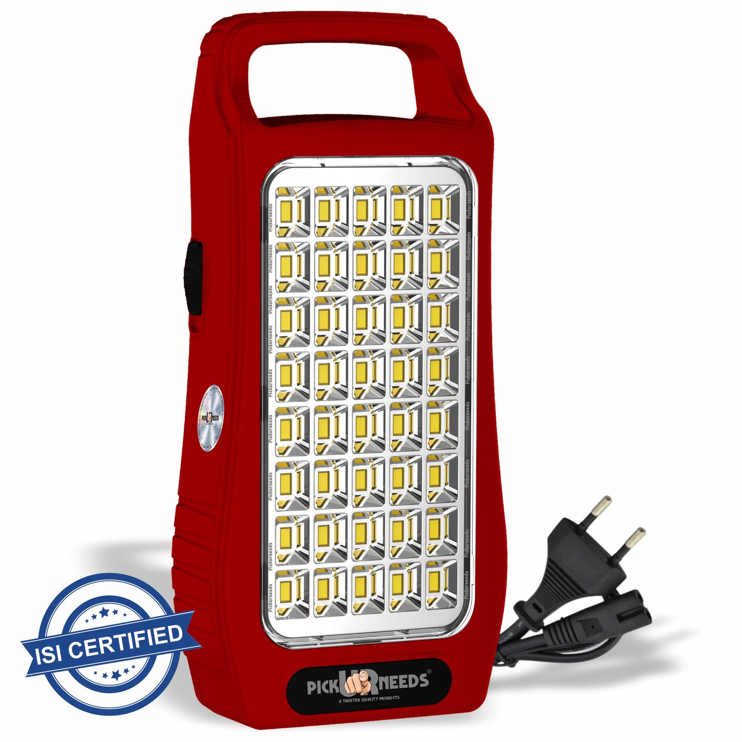 Pick Ur Needs 50W Rechargeable Emergency Light With 40 SMD Big LED 4500mAh Long Battery Backup 8 hrs Lantern Emergency Light