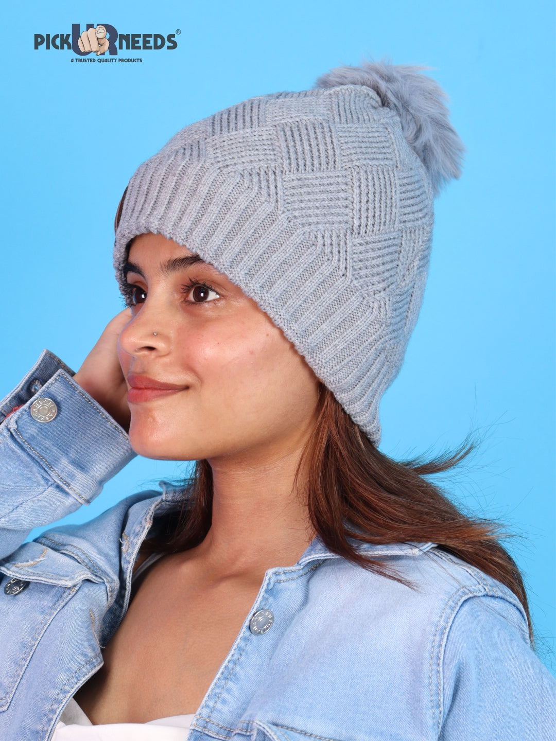 Pick Ur Needs Woolen Winter Cap – Warm & Stylish Winter Wear for Women