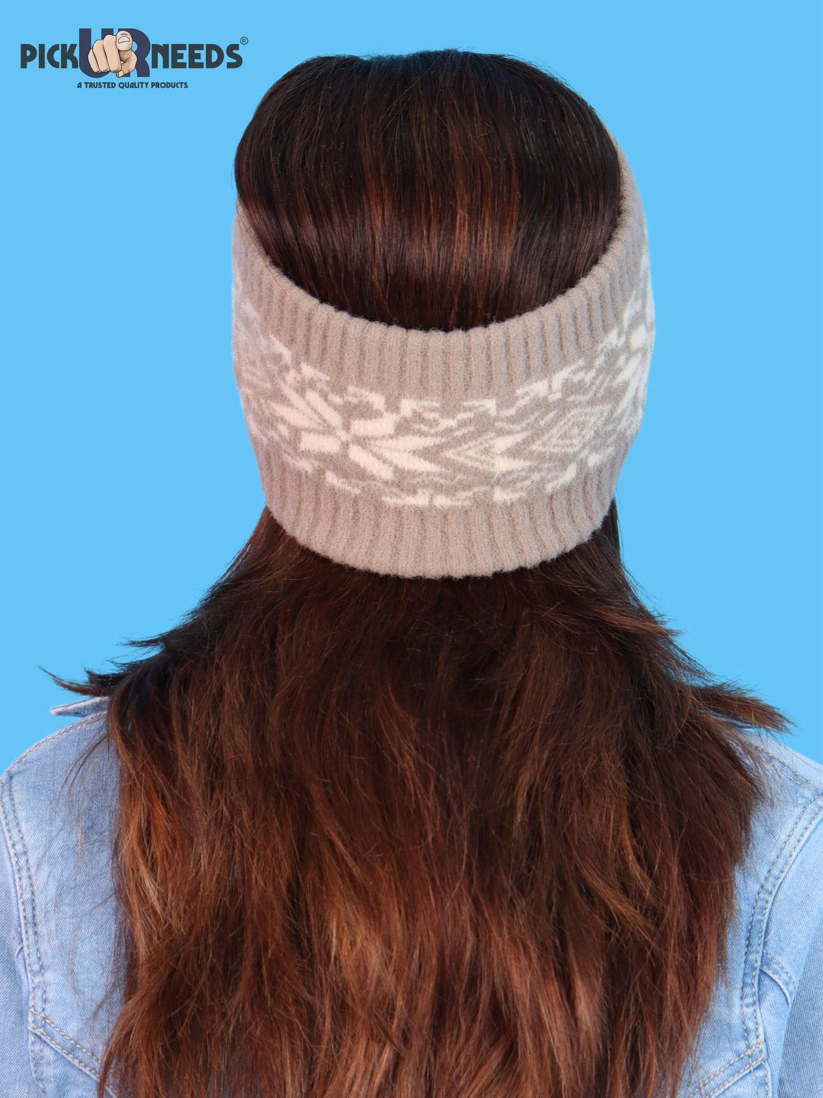 Pick Ur Needs Winter Headband for Women & Men Stretchable Ear Warmer Kanpatti Hair Band Cozy Head Cover for Walking, Running & Travel