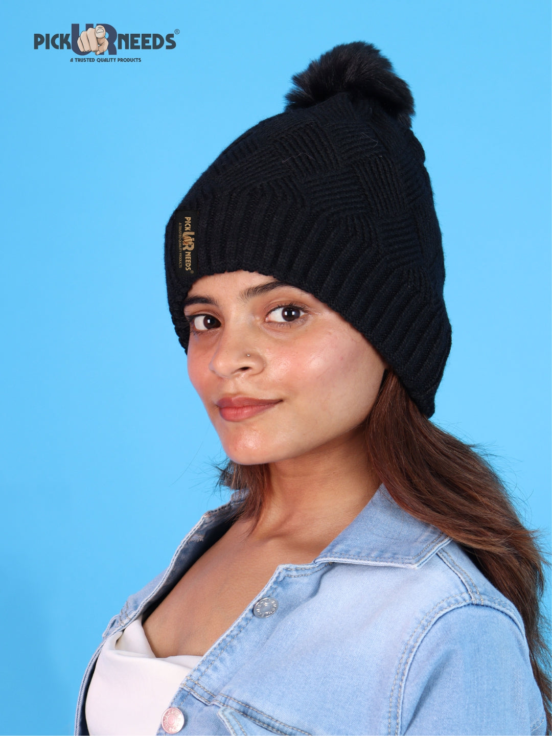 Pick Ur Needs Woolen Winter Cap – Warm & Stylish Winter Wear for Women