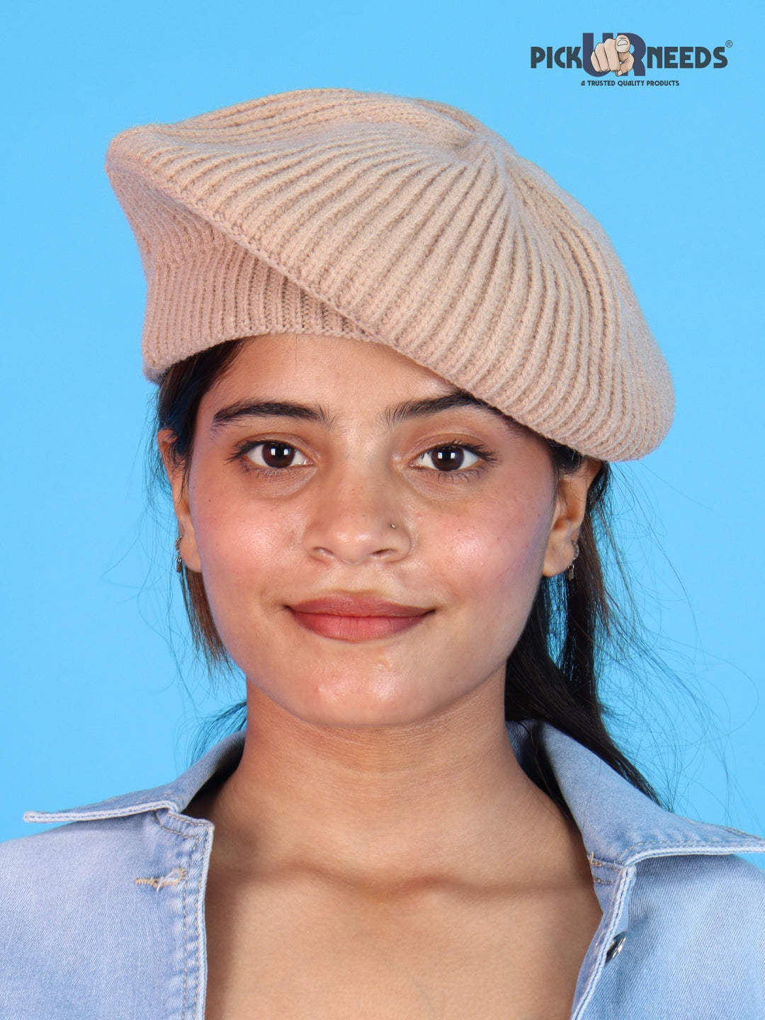 Pick Ur Needs Knitted Beret for Women – Stylish, Warm & Lightweight Winter Hat