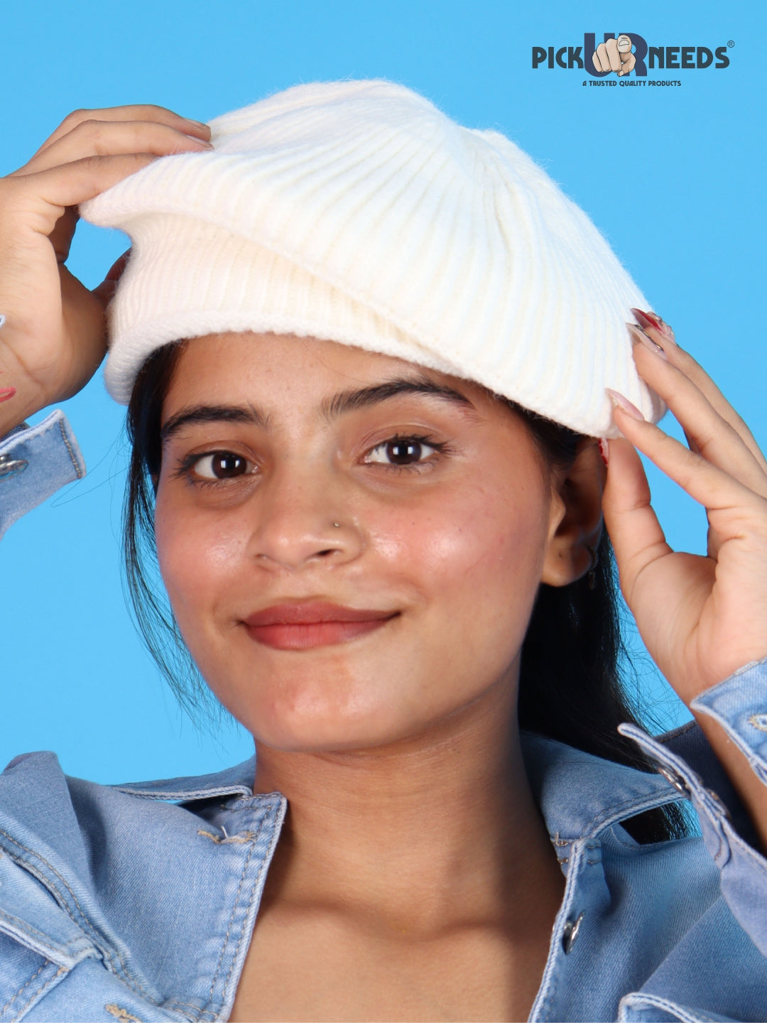 Pick Ur Needs Knitted Beret for Women – Stylish, Warm & Lightweight Winter Hat