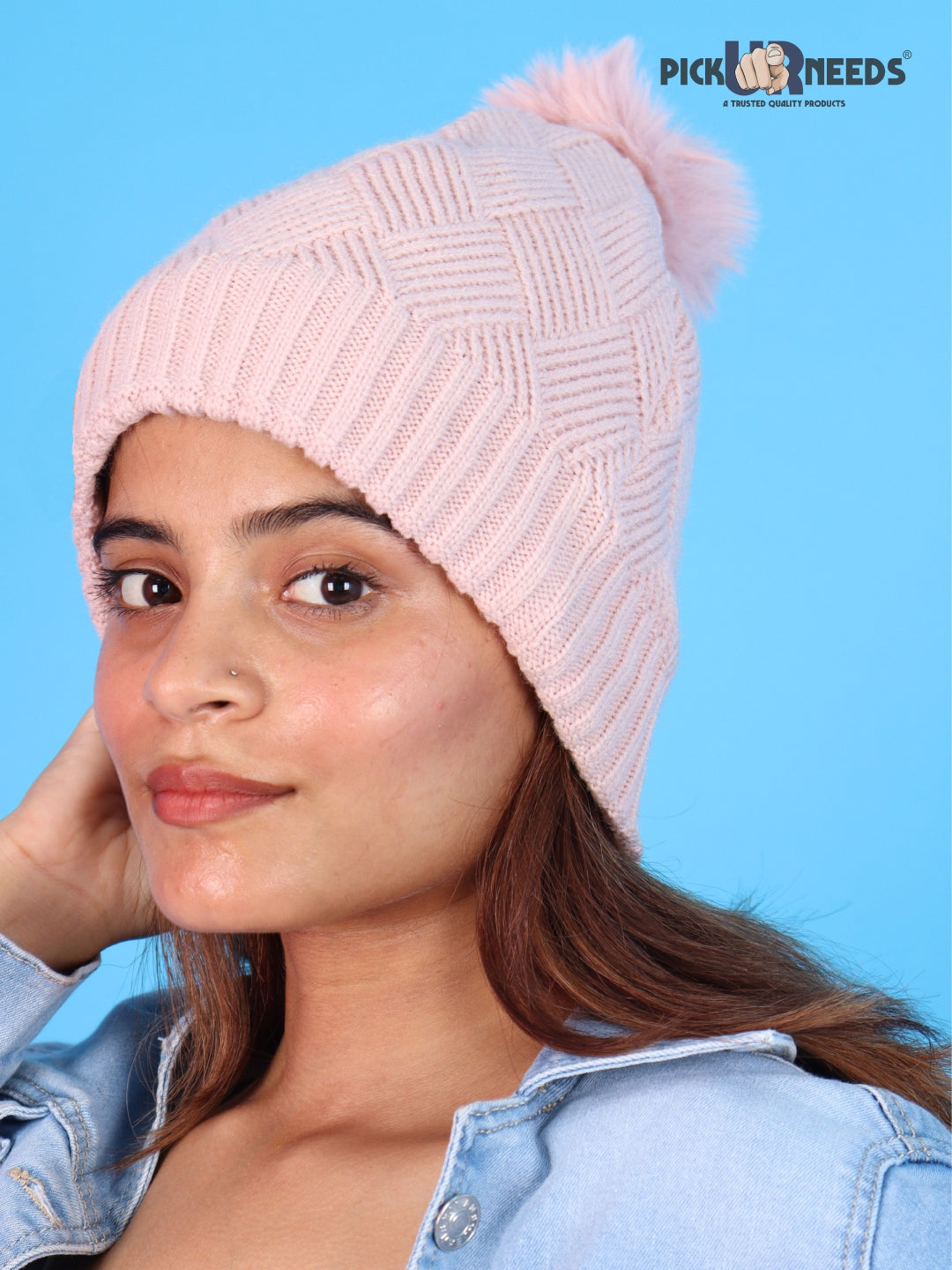 Pick Ur Needs Woolen Winter Cap – Warm & Stylish Winter Wear for Women