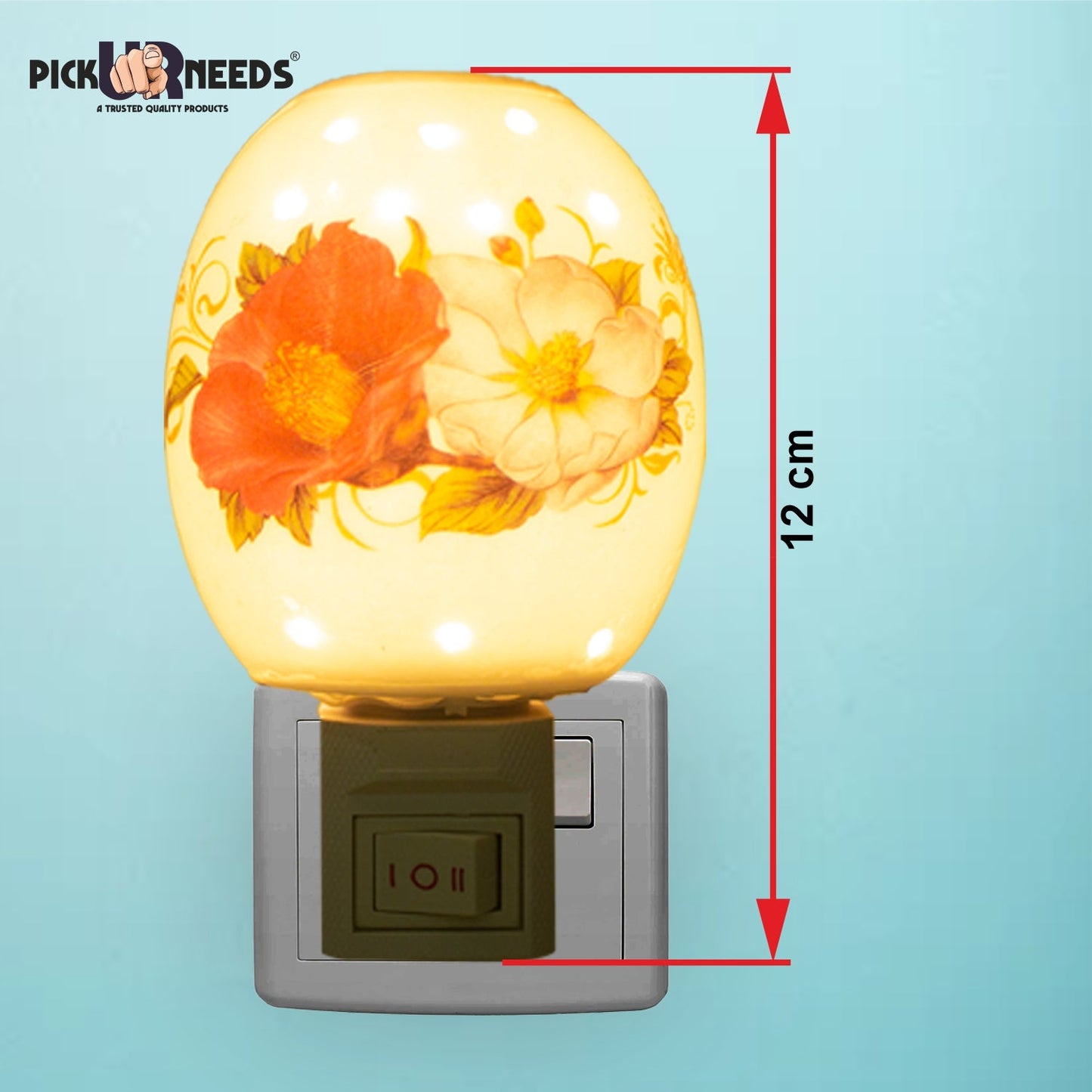 Pick Ur Needs Stylish Home Decorative Ceramic Electric Night Light Table Lamp(Design As Per Availabil