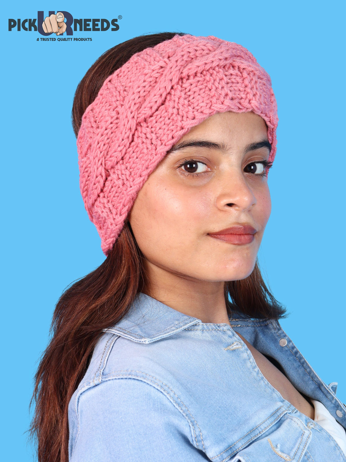 Pick Ur Needs Women & Girls Winter Earmuff Headband Kanpatti Soft Warm Ear Cover