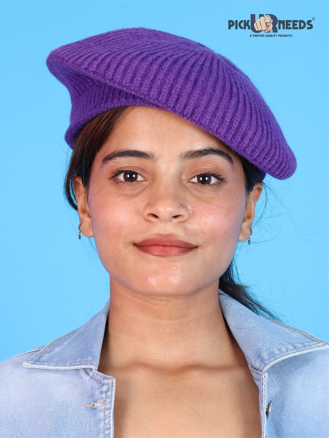 Pick Ur Needs Knitted Beret for Women – Stylish, Warm & Lightweight Winter Hat