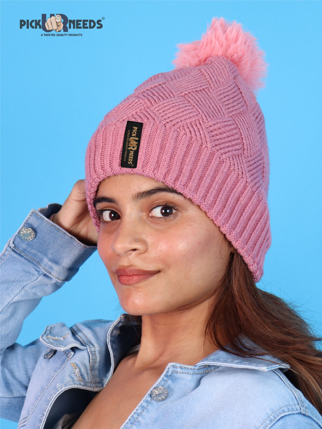 Pick Ur Needs Woolen Winter Cap – Warm & Stylish Winter Wear for Women