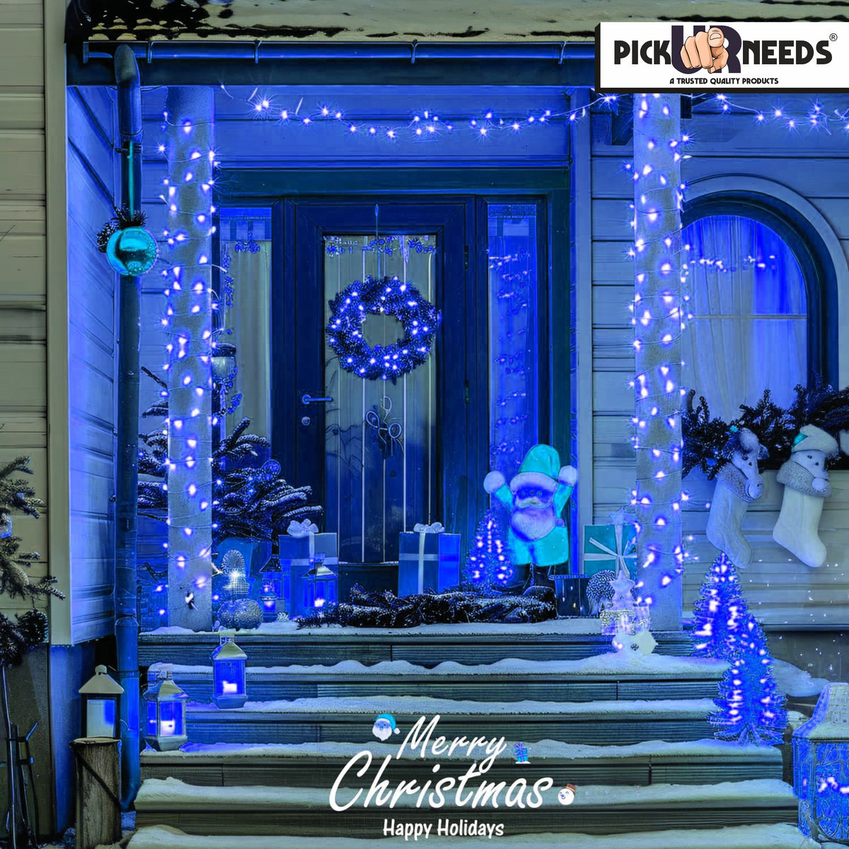 Pick Ur Needs 60 LEDs 15 m Steady String Rice Lights