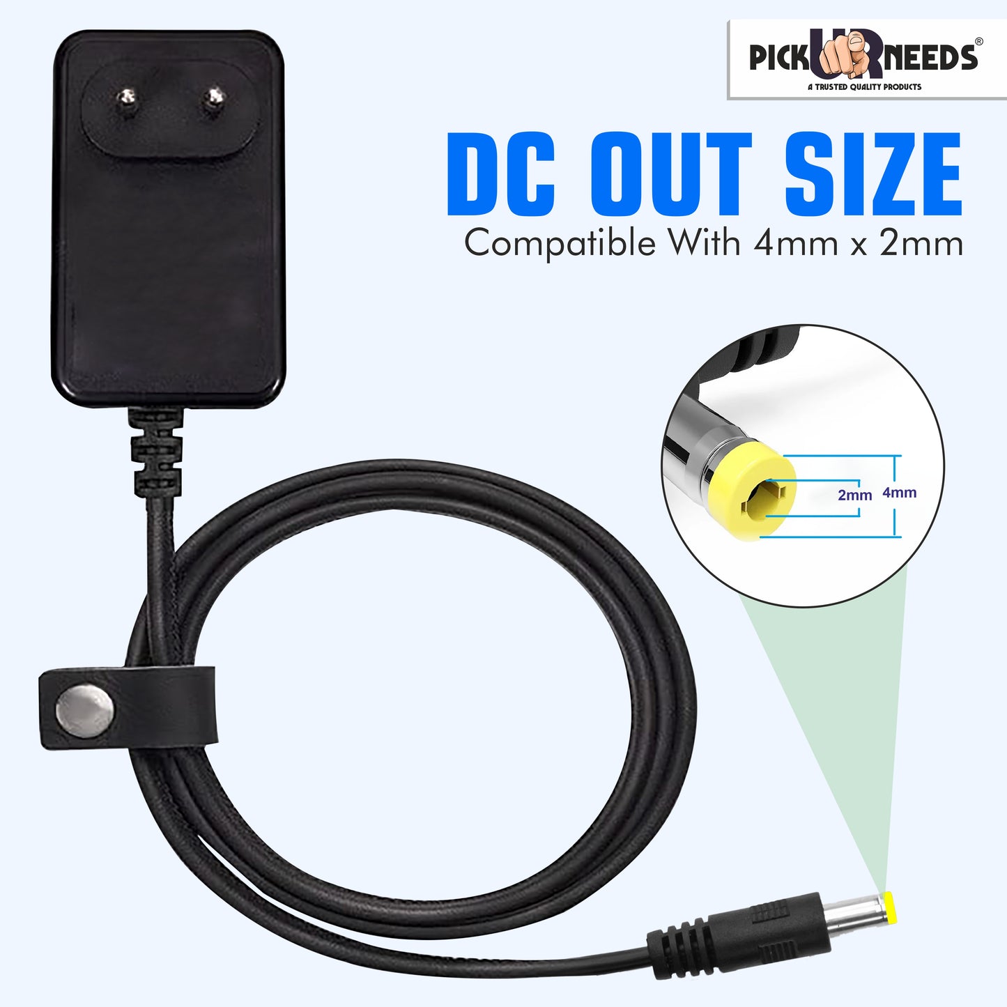 Pick Ur Needs Emergency Light / Torch Light Charging Adapter With I.C Based Auto Cut Charging 0 hrs Torch Emergency Light