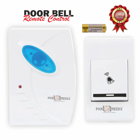 Pick Ur Needs Wireless Long Range Doorbell Easy Adjustable Ringtones with Remote Door Wind Chimes for Multi Use