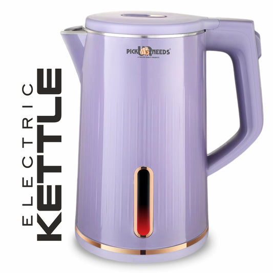 Pick Ur Needs Electric Tea Coffee Kettle Jug 1.6 Litres LED Backlight 1500W With Auto Cut Off Electric Kettle  ( 1.6 L,Purple )