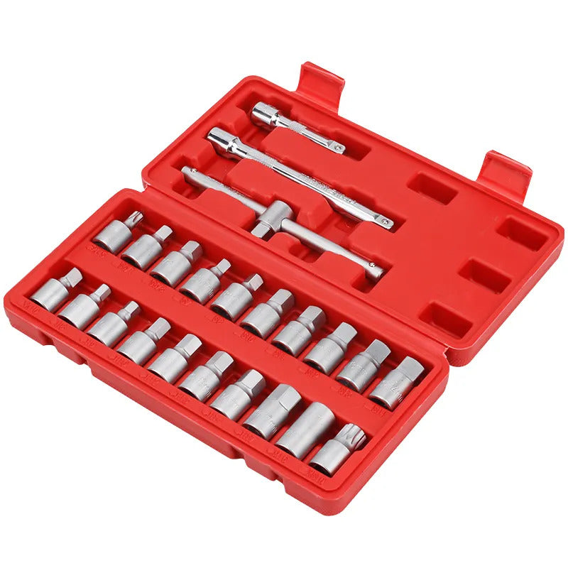 Pick Ur Needs 46pcs in 1 Tool Kit & Screwdriver Socket Set Multi Purpose Combination Tool Kit Power & Hand Tool Kit  (46 Tools)