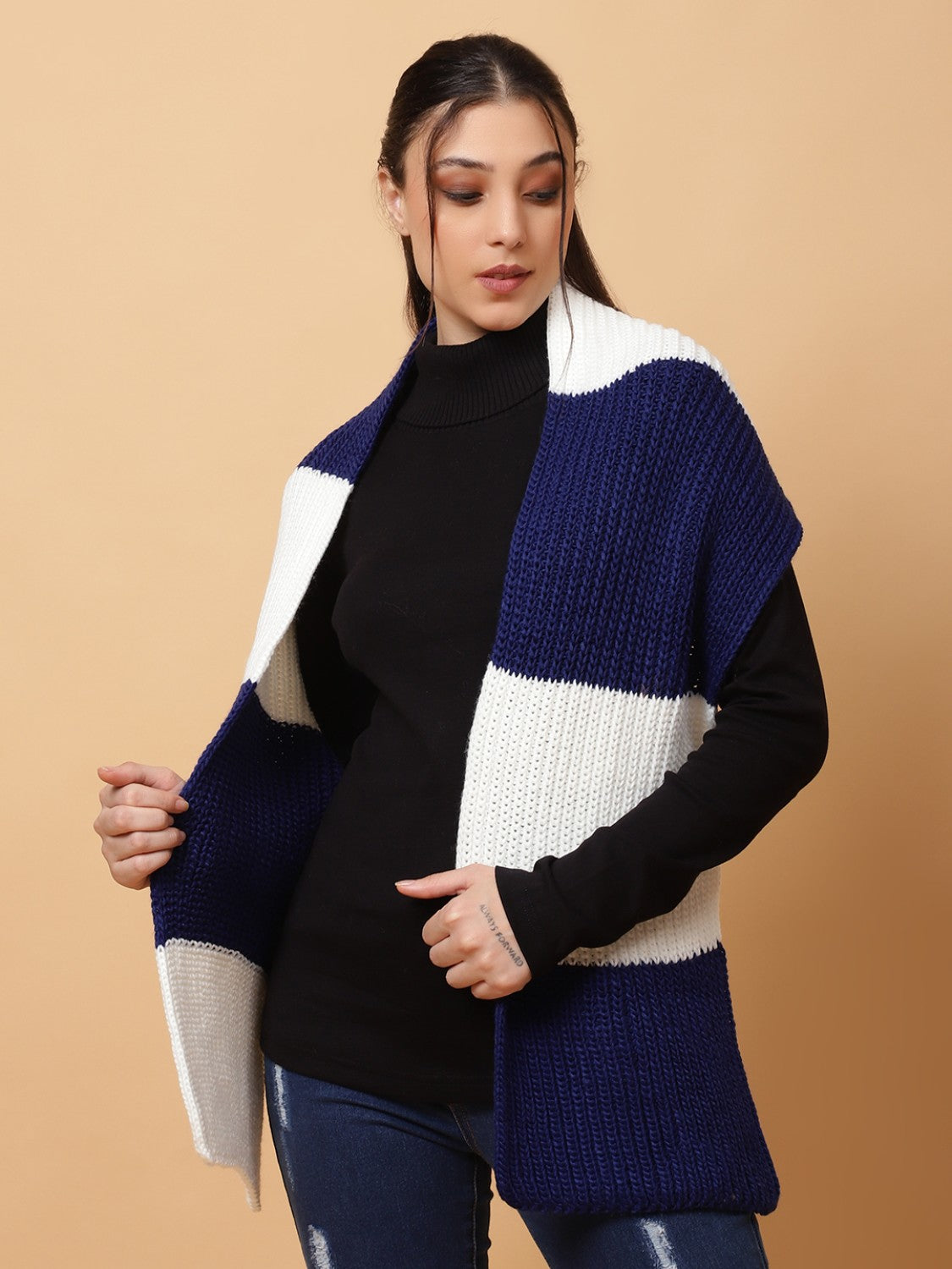 Pick Ur Needs Pure Cashmere Women’s Winter Stylish Muffler Warm, Soft and Trendy Scarves for Cold Weather