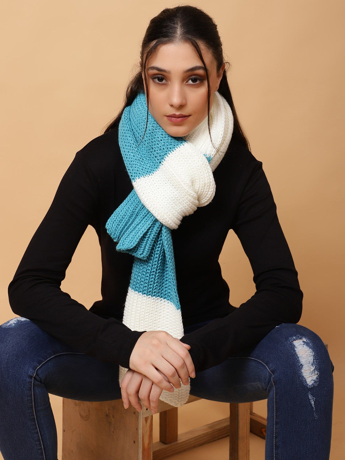 Pick Ur Needs Pure Cashmere Women’s Winter Stylish Muffler Warm, Soft and Trendy Scarves for Cold Weather