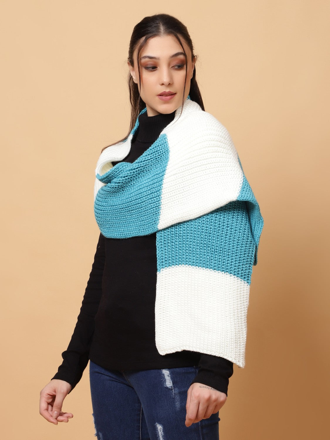 Pick Ur Needs Pure Cashmere Women’s Winter Stylish Muffler Warm, Soft and Trendy Scarves for Cold Weather