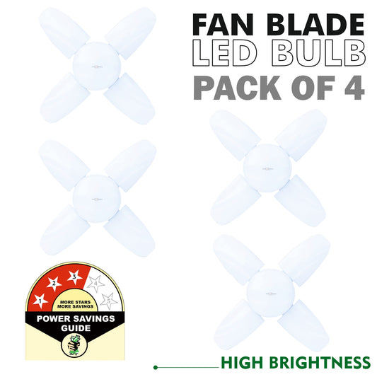 Pick Ur Needs 1 LEDs 9.5 m White Steady Bulb Rice Lights  (Pack of 4)