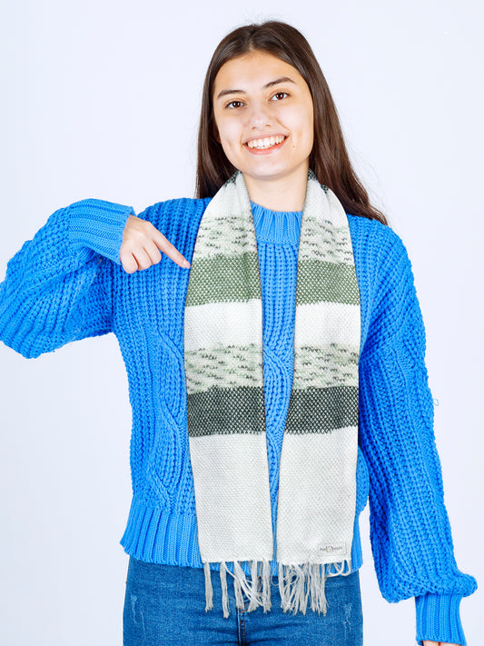 Pick Ur Needs Pure Cashmere Womens Winter Stylish Muffler Warm, Soft and Trendy Scarves for Cold W