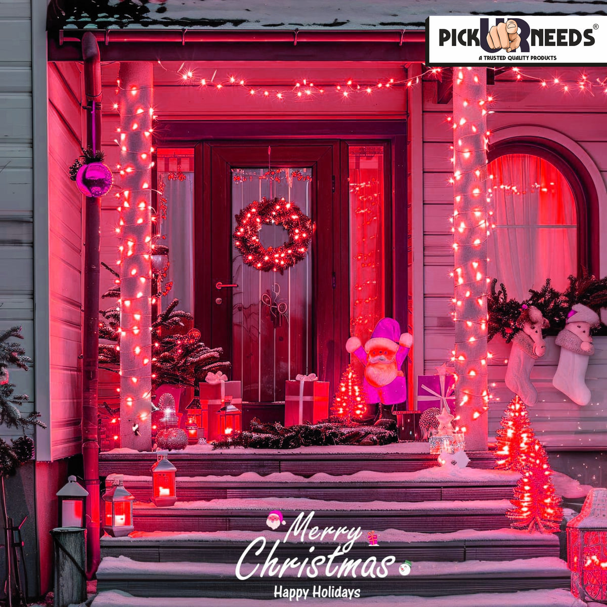 Pick Ur Needs 60 LEDs 15 m Steady String Rice Lights